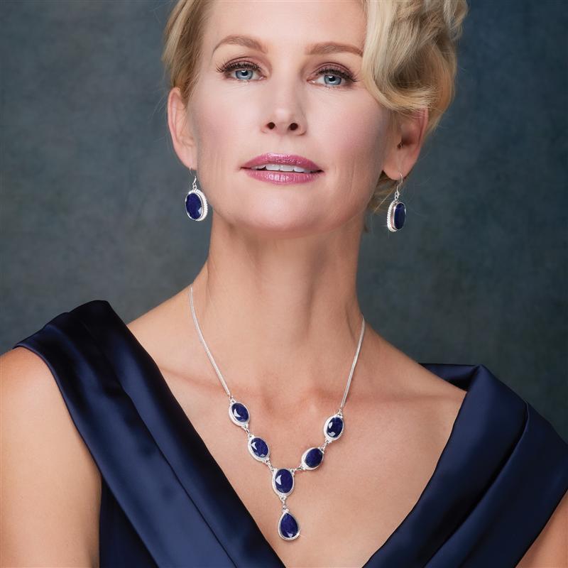 Bengal Blues Sapphire Necklace